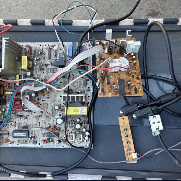 Time Crisis Kortek KT-2914F Monitor Chassis + Extension Control Cable Wires - Picture 2 of 8